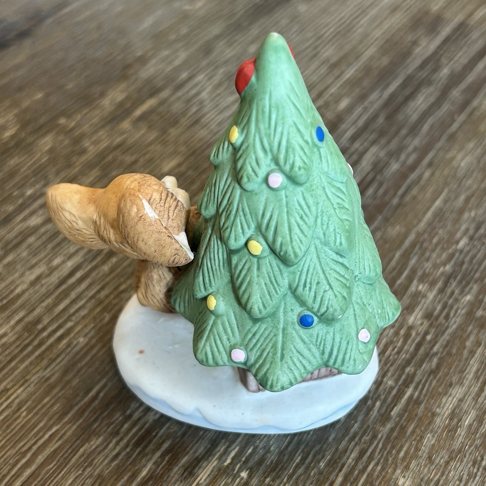 HOMCO 8905 Christmas Mouse Decorating Tree Figurine Home Interiors Taiwan - Picture 3 of 7
